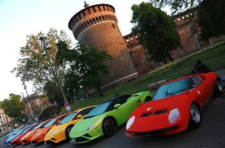 “Lamborghini tour” và hành trình xuyên Ý