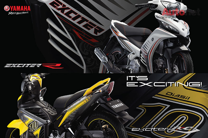 Yamaha Việt Nam giới thiệu 6 màu mới cho Exciter 2013