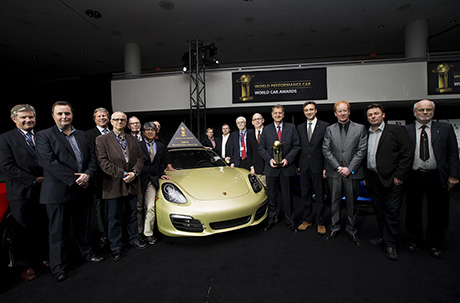 Đây là năm thứ 2 liên tiếp Porsche giành được giải thưởng World Performance Car