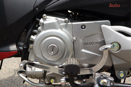 Suzuki Axelo 125 được trang bị động cơ 4 thì 125 cc