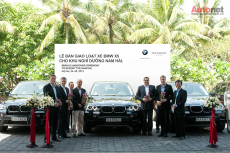 Euro Auto bàn giao X5 cho Nam Hải resort