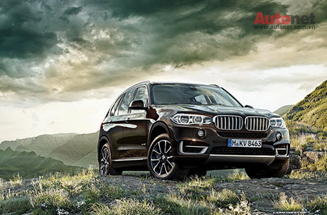 BMW công bố hình ảnh đầu tiên của X5 2014