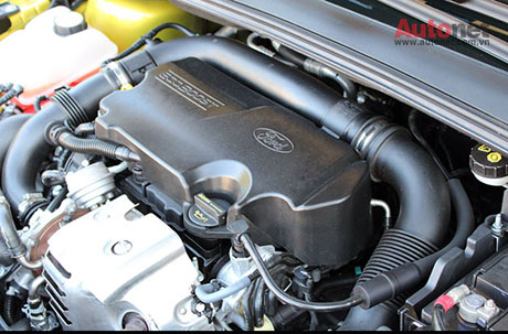 Chiếc Ford Fiesta sử dụng động cơ 3 xi-lanh hiện đang rất được ưa chuộng tại Mỹ