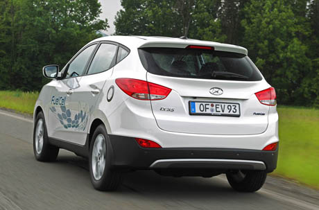 Hyundai ix35 Fuel Cell, xe không khí thải