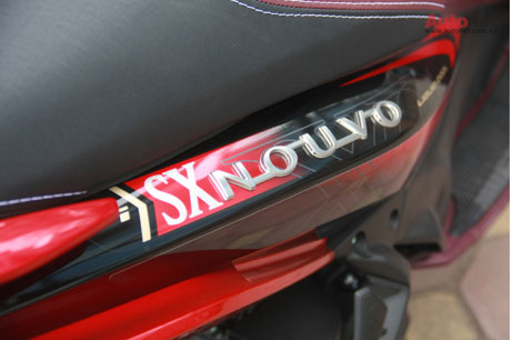 Nouvo SX được Yamaha chú trọng đến thiết kế đậm tính trẻ trung thể thao
