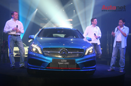 Đại diện Mercedes Benz Việt Nam giới thiệu về A-Class