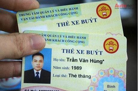 Hà Nội: Sử dụng thẻ thông minh cho hệ thống xe buýt