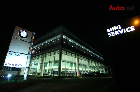 Trung tâm 4S BMW tại Hà Nội đạt chuẩn Châu Âu