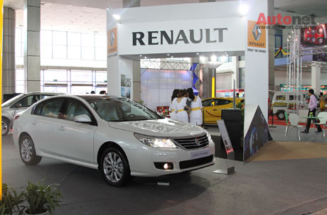 Renault cũng tham gia triển lãm lần này
