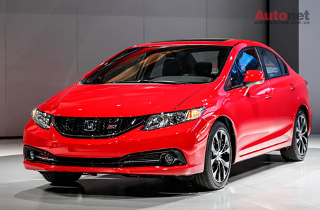 Honda sẽ nâng cấp động cơ cho Civic mới sau cuộc đại tu nhan sắc trên mẫu 2013