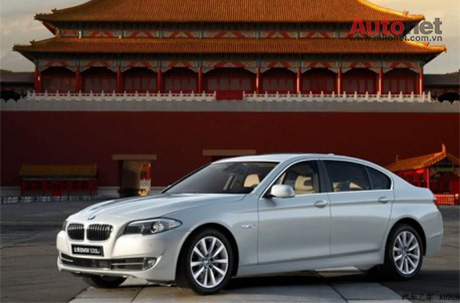 Doanh số bán hàng của BMW taijTrung Quốc đã vượt Mỹ