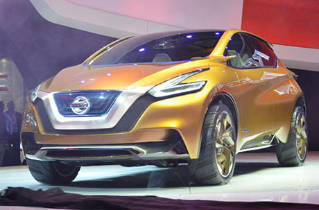 Nissan Murano concept 2014 có thể là thiết kế tương lai của phiên bản hybrid
