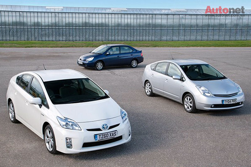 Prius là mẫu xe Hybrid bán chạy nhất của Toyota trên toàn cầu