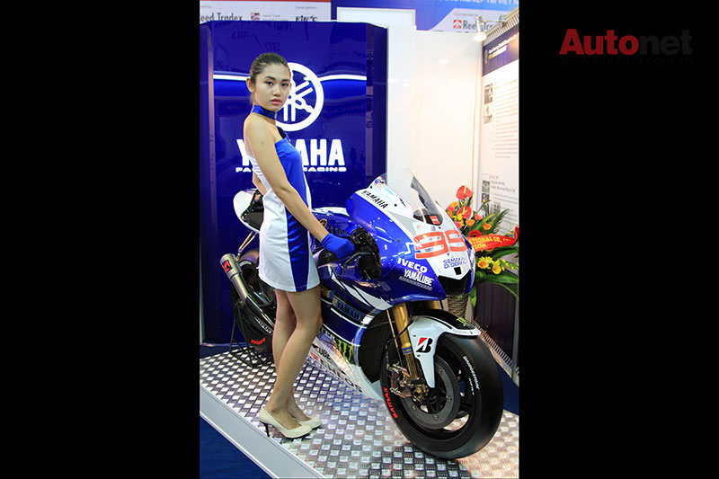 Yamaha YZR-M1 xuất hiện tại triển lãm CN cao