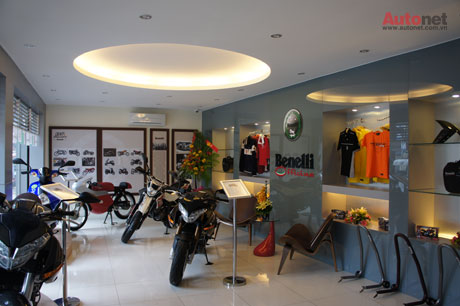 Một gian hàng của Benelli tại Việt Nam