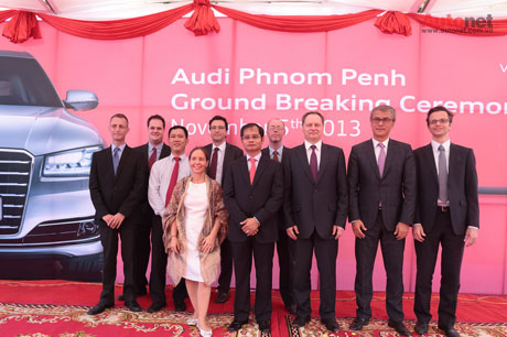 Audi Việt Nam mở rộng sang thị trường Campuchia