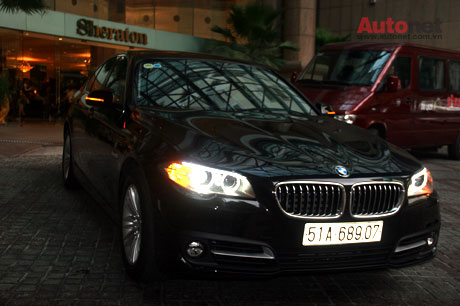 BMW Series 5 phiên bản mới vừa trình làng tại triển lãm VMS 2013