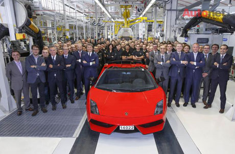 Lamborghini sản xuất chiếc Gallardo cuối cùng