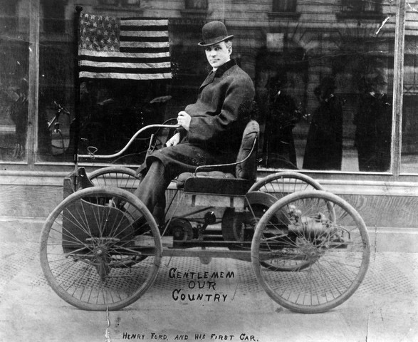 Henry Ford và chiếc xe đầu tiên của ông
