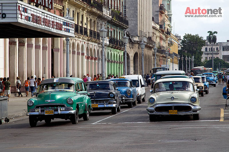 Khám phá ôtô Cuba qua hình ảnh