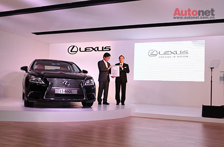 Thương hiệu xe sang Lexus chính thức ra mắt tại Việt Nam