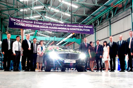 Dự án đưa xe S-Class đến Việt Nam được khởi xướng từ tháng 12/2011
