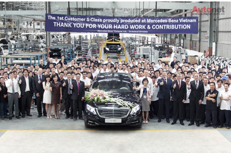 Mercedes Việt Nam xuất xưởng chiếc S-Class đầu tiên