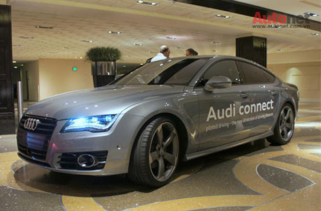 Chiếc A7 tự lái của Audi tại CES 2014