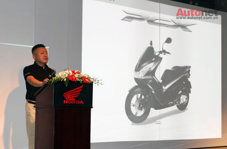 TGĐ Honda Việt Nam cho biết, PCX sẽ cùng SH Mode, SH xuất khẩu đi các nước trong khu vực ASEAN