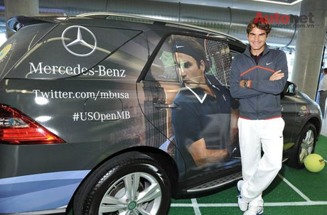 Roger Federer cũng là đại sứ của thương hiệu