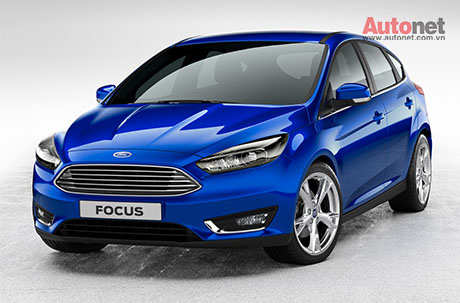 Ford Focus 2015 sắp ra mắt chính thức tại Geneva 2014