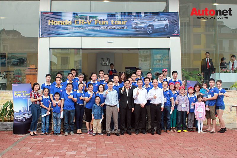 Chương trình CRV Fun Tour 2014 đánh dấu 1 năm sự hiện diện của Honda CR-V thế hệ mới tại thị trường Việt Nam