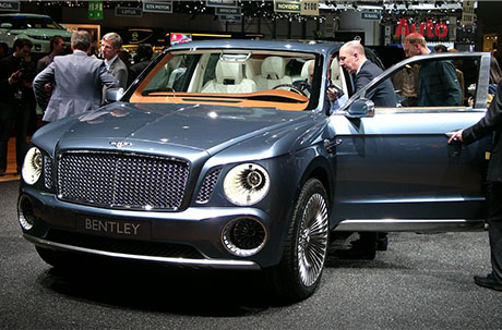 Bentley có thiết kế gần giống mẫu conept CX 9 F