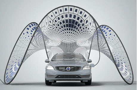 Ngoài xe tự lái, Volvo cũng đang phát triển trạm sạc không dây cho xe hơi tương lai