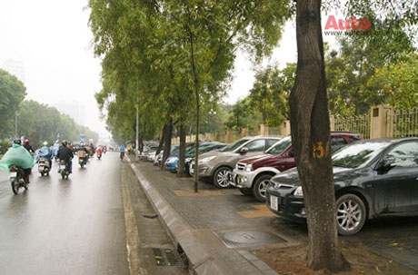 Hà Nôi: Thí điểm trông giữ ôtô tại hai tuyến phố