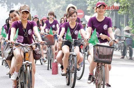 Hà Nội: Sắp có hệ thống xe đạp công cộng