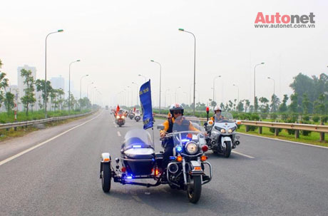 Khoảng 60 chiếc môtô PKL của Việt Nam sẽ có chuyến hành trình tới Thái Lan 
