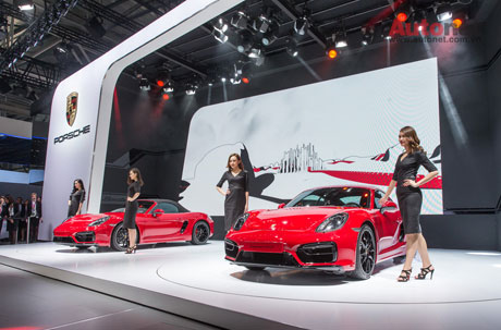 Porsche ra mắt các mô hình Macan tại Auto China 2014