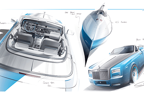 Rolls Royce 450EX, ‘du thuyền siêu xe’ tuyệt đẹp