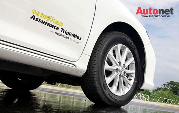 Lốp Assurance TripleMax - sản phẩm chuyên dụng cho mùa mưa của Goodyear