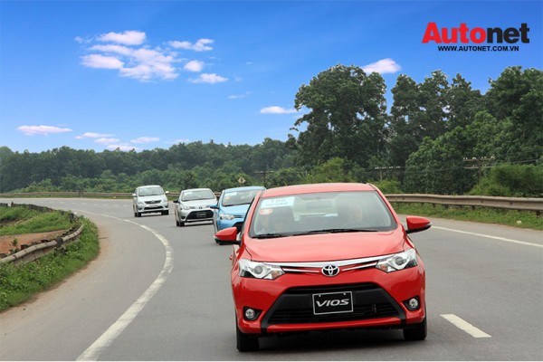 Toyota Vios thế hệ đột phá đang là chiếc xe bán chạy nhất của Toyota tại Việt Nam.