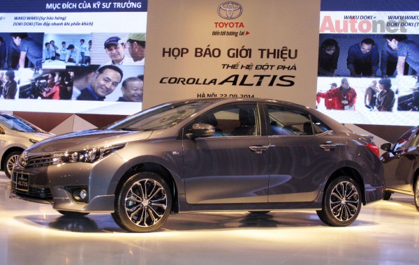 Toyota Altis mới sẽ có ba phiên bản, định hướng thiết kế mang lại cảm hứng cho người lái 