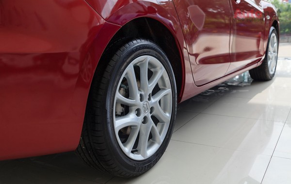 Hiện nay, một số dòng xe du lịch Mazda và Kia của Thaco được lắp sẵn lốp Goodyear