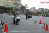 Học viện Cảnh sát nhân dân tập huấn lái xe PKL an toàn