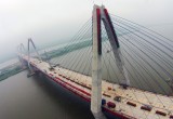 Cầu Nhật Tân sẽ thông xe vào tháng 1/2015