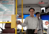 Hà Nội: Khai trương dự án thẻ xe buýt miễn phí