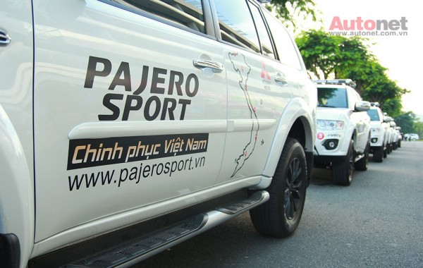 Hành trình Pajero Sport chinh phục Việt Nam lần đầu tiên tổ chức năm ngoái đã thành công tốt đẹp