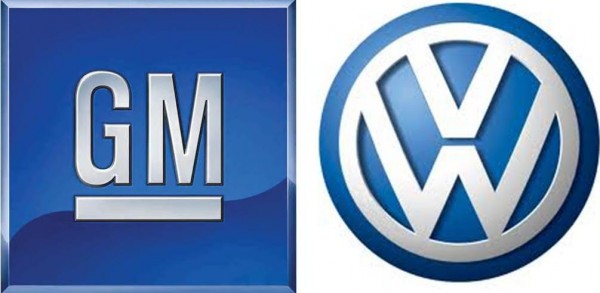 VW, GM cạnh tranh khốc liệt ở vị trí thứ 2 và 3