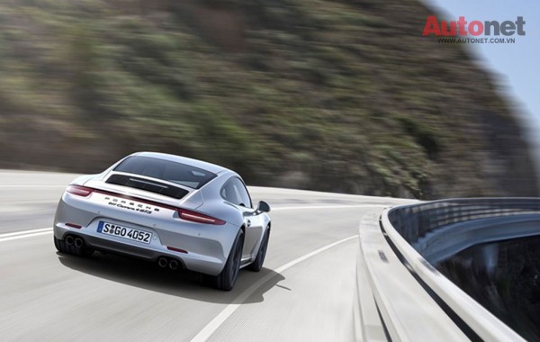 911 Carrera 4 GTS Coupé, mức tiêu thụ nhiên liệu trung bình từ 9,1đến 9,9 lít/100 km