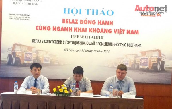 Belaz đồng hành cùng ngành khai khoáng Việt Nam